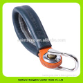 Customized leather strap key chain with car logo 15225